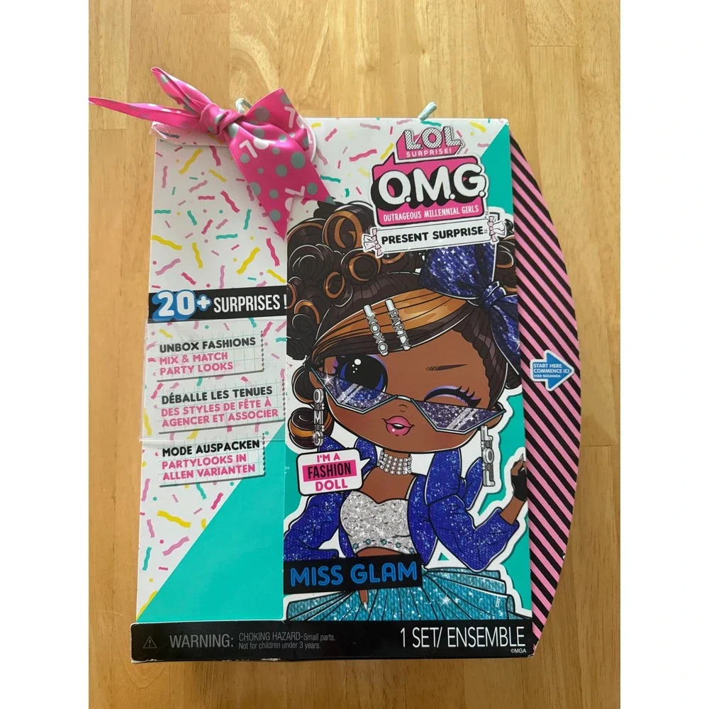L.O.L. Surprise OMG Miss Glam Present Surprise 2021 Doll New Unopened NIB